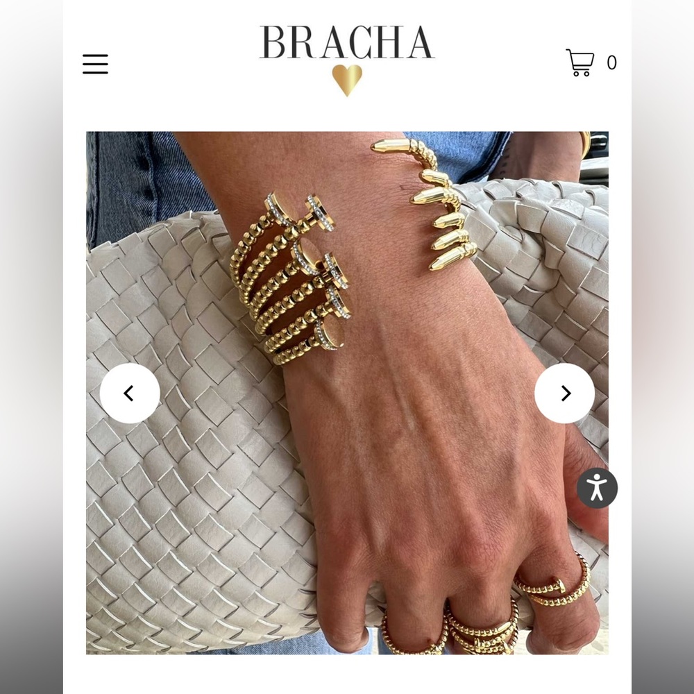 Bracha Roma Nail Cuff - Picture 4 of 8